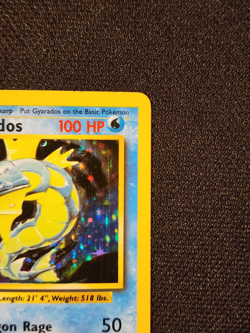 Pokemon TCG Gyarados 1999 Base Set 6/102 Holo Unlimited MP - Image 4