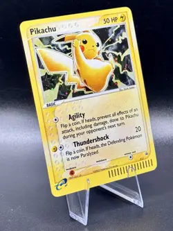 Pikachu 12 Promo Pokemon Nintendo Promos 2003 Vintage Black Star Promo Holo LP - Image 1