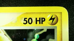 Pikachu 12 Promo Pokemon Nintendo Promos 2003 Vintage Black Star Promo Holo LP - Image 5