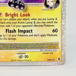 Pokemon TCG Luxray GL LV.X Celebrations: Classic Collection 109/111 Holo NM - Image 4