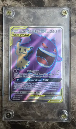 Gengar & Mimikyu GX Tag Team - 164/181 - Pokemon Sun & Moon Team Up - NM - Image 3