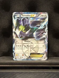 Pokemon Tornadus EX Black & White Plasma Freeze Set Ultra Rare Holo 98/116 MP - Image 1