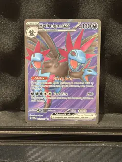 Hydreigon ex - 161/086 SV: White Flare Pokemon TCG NM - Image 1