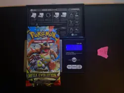 22.36g VERY HEAVY Mega Evolution Pokemon Sealed Booster Pack New SIR/HRU - Image 1