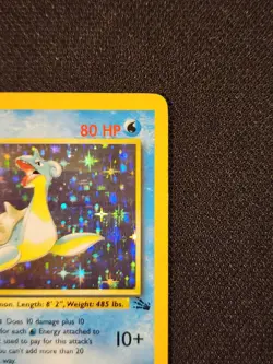 Pokemon TCG Lapras Fossil 10/62 Holo 1999-2000 Wizards Holo Rare - LP - Image 4