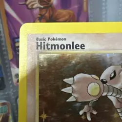 The Pokemon Company Hitmonlee Fossil 7/62 Holo Rare Unlimited Basic 60HP English - Image 2