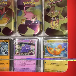 Pokemon 151 Sam’s Club Mini Tins 4 Pack - Factory Sealed Scarlett & Violet 151￼ - Image 4