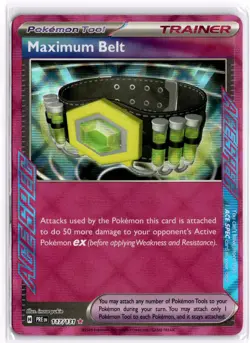 Maximum Belt 154/162 ACE SPEC Rare Temporal Forces Pokemon Near Mint - Image 1