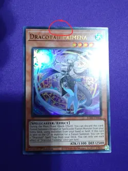 Dracotail Faimena JUSH-EN002 Justice Hunters UR Ultra Rare LP Top Blemish - Image 1