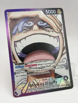 Monkey.D.Luffy (061) Parallel OP09-061 Emperors in the New World Foil NM One - Image 3