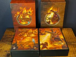 WoW TCG Molten Core & Onyxia Raid Deck Lot – Complete, Playable, Rulebooks - Image 1