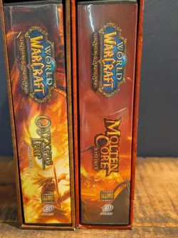 WoW TCG Molten Core & Onyxia Raid Deck Lot – Complete, Playable, Rulebooks - Image 2