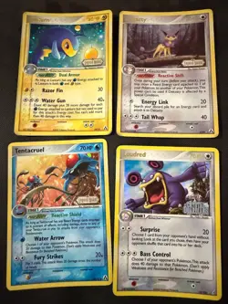 12 Pokemon Holo Lot Delta Species EX Era Crystal Guardians + Foreign Cards LP - Image 4