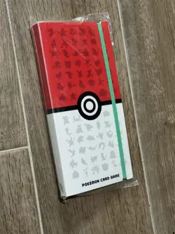 Pokemon TCG, 151 Poke Ball Mini Binder Card File Japanese Holds 80 Cards - Image 1