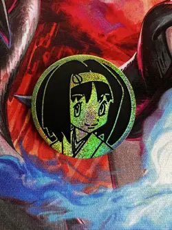 Pokemon Erika's Tangela ASC 007/217 Holo TCG Card w/ coin! - Image 5