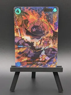 Edward Weevil SP R EB01-023 THE AZURE SEA'S SEVEN ONE PIECE Card ENGLISH OP14 - Image 1