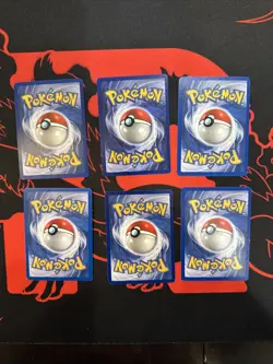 Lot Of 6 Vintage Fossil Pokemon Cards WOTC NM Old School Near Mint 1999 - Image 2