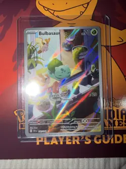 Pokemon TCG Stellar Crown Bulbasaur Holo Rare Card 143/142 Sv07 IR English - Image 1