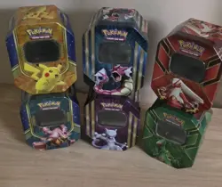 Pokemon TCG Tins Lot - 6 XY Tins EMPTY NO CARDS - Image 2
