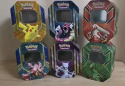 Pokemon TCG Tins Lot - 6 XY Tins EMPTY NO CARDS - Image 3