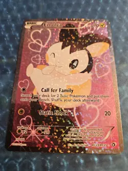 Pokemon TCG Emolga Legendary Treasures Full Art Ultra Rare Card RC23/RC25 - Image 2