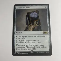 MTG Magic the Gathering Mazemind Tome (232/470) Core Set 2021 NM - Image 1
