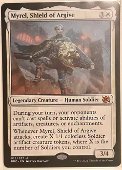 Myrel, Shield of Argive The Brothers' War Regular - Image 1