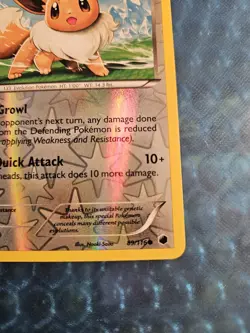 Pokemon Black & White Plasma Freeze Eevee Reverse Holo #89/116. Very Nice - Image 3