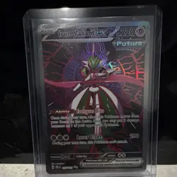 Pokemon Iron Valiant EX 157/182 SV: Prismatic Evolutions Holo Special Rare - Image 1