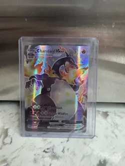 Pokemon Charizard VMAX SV107/SV122 Shining Fates Shiny Holo Rare 330HP - Image 1