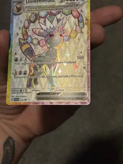 Pokemon Prismatic Evolutions Umbreon ex 176 SVP176 Figure Collection Promo NM - Image 4