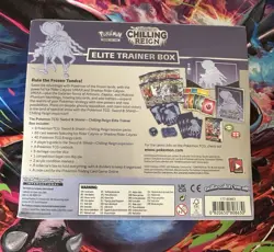 Chilling Reign Elite Trainer Box ETB Pokemon Sealed - Image 2