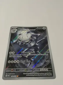 Steelix 150/132 Mega Evolution Illustration Rare Holo Pokemon TCG NM+ - Image 2