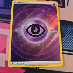Psychic Energy (Texture Full Art) 156/159 Ultra Rare Crown Zenith Pokemon TCG - Image 2