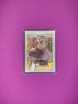 Professor's Research 024/025 Full Art - Celebrations - Pokemon TCG - NM - Image 1