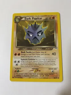 Dark Pupitar 38/105 Neo Destiny Pokemon TCG WOTC NM - Image 1