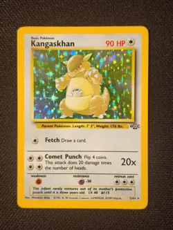 Pokemon TCG Kangaskhan Jungle Set - 5/64 Holo Unlimited Holo Rare - Image 1
