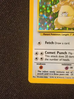 Pokemon TCG Kangaskhan Jungle Set - 5/64 Holo Unlimited Holo Rare - Image 2