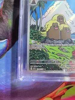 CGC 10 Alolan Dugtrio 208/191 Illustration Rare - Surging Sparks - Pokemon TCG - Image 2