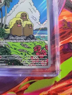 CGC 10 Alolan Dugtrio 208/191 Illustration Rare - Surging Sparks - Pokemon TCG - Image 3