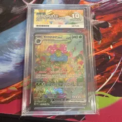 Pokemon TCG: Venusaur EX 198/165 SIR 151 - ENGLISH ACE 10 perfect 10 - Image 2