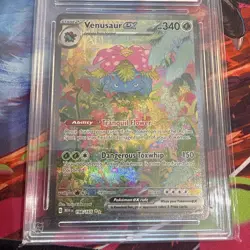 Pokemon TCG: Venusaur EX 198/165 SIR 151 - ENGLISH ACE 10 perfect 10 - Image 5
