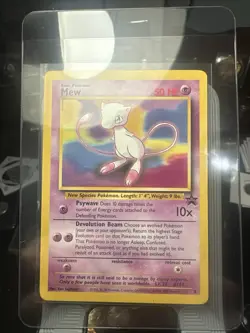 Mew 08/53 Wotc Promo Regular Pokemon Vintage - Image 3