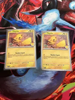 Pikachu 051 /162 Stamped 2026 Pokemon Day 30 Promo TCG - NM X2 - Image 1
