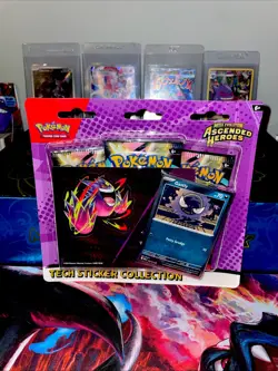 Pokemon TCG Ascended Heroes Tech Sticker Collection Sealed - Gastly - Image 1