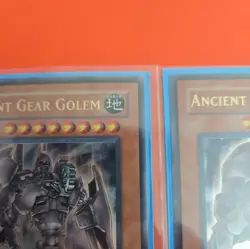 3x Yugioh! Ancient Gear Golem TLM-EN006 Ultra Rare Unlimited NM - Image 4