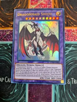 Yu-Gi-Oh! Dragonmaid Sheou ETCO-EN041 Ultra Rare 1st Edition Near Mint - Image 1
