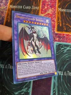 Yu-Gi-Oh! Dragonmaid Sheou ETCO-EN041 Ultra Rare 1st Edition Near Mint - Image 2