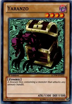 Yaranzo LCYW-EN222 Super Rare 1st Edition Yugioh LP - Image 1