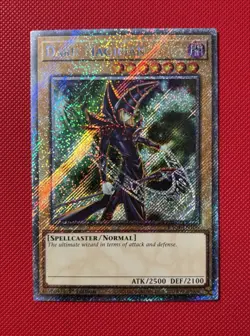 Yugioh! DARK MAGICIAN 6th ALT ART PLATINUM SECRET RARE RA04-EN106 - Image 1